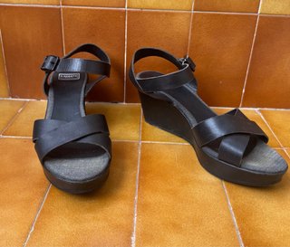 Sandalias Lacoste Mujer Talla 39 Negras