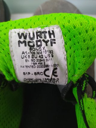 Zapatos Seguridad Würth Modyf S1P Gris