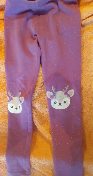 Lote 3 leggings niña