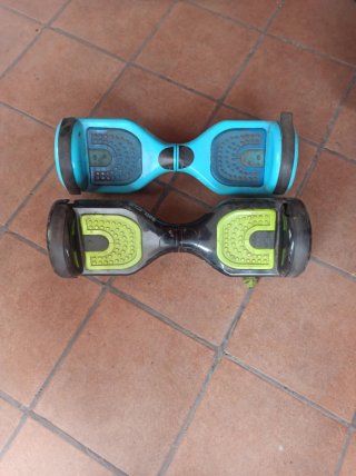 2 Hoverboards Nilox Doc Azul y Negro