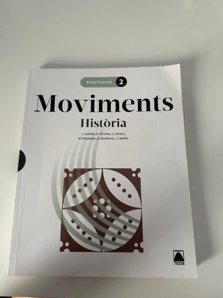 Llibre Història 2 Batxillerat