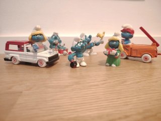 Figuras Pitufos Guisval Colección - como nuevos!
