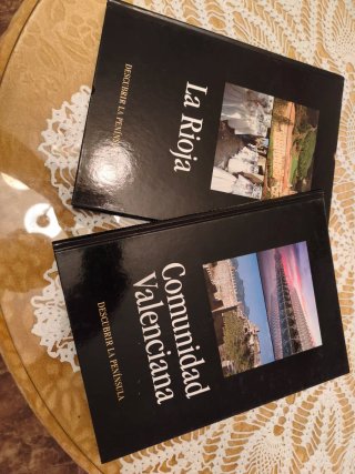 Colección de libros Descubre la península, 15 libr