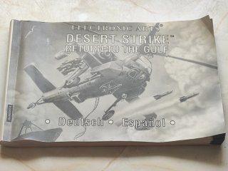Juego Completo Desert Strike PAL Sega Mega Drive