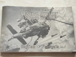 Juego Completo Desert Strike PAL Sega Mega Drive