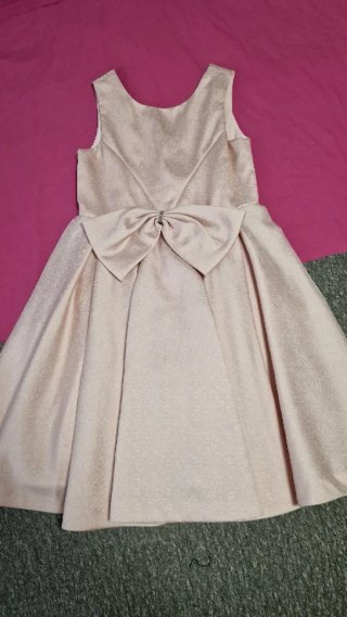 Vestido rosa empolvado con torera abel y Lula 8
