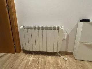 Radiador Eléctrico Blanco Pared 1200W