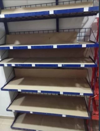 Lote 5 Estanterías Metálicas