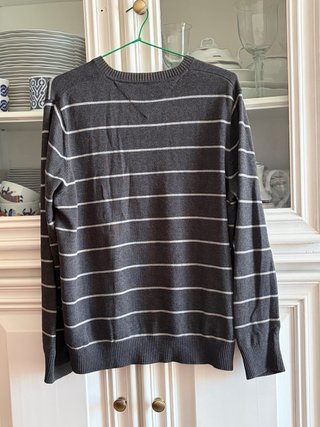 Camisola Tommy Hilfiger Riscas Cinza