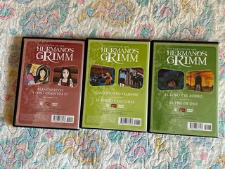 DVD Cuentos Hermanos Grimm (Español)