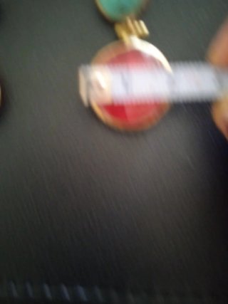 Pendientes Joya Turquesa y Roja