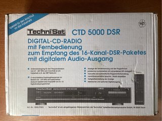 Receptor Radio Technisat CTD 5000 DSR - NO PROBADO