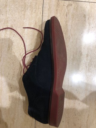 Zapatos Martinelli Ante Azul Marino