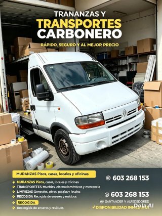 Transportes y mudanzas carbonero