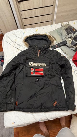 Chaqueta Geographical Norway Negra