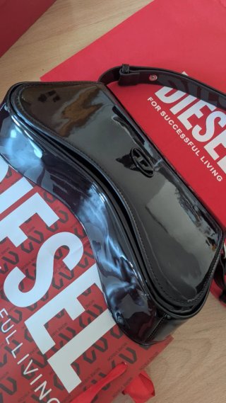 Borsa Nera in Charol Diesel