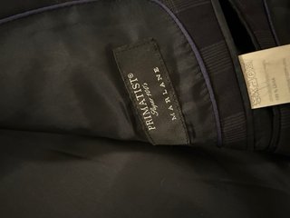 Abito sartoriale Tagliatore blu/nero M
