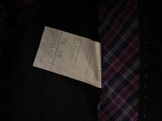 Abito sartoriale Tagliatore blu/nero M