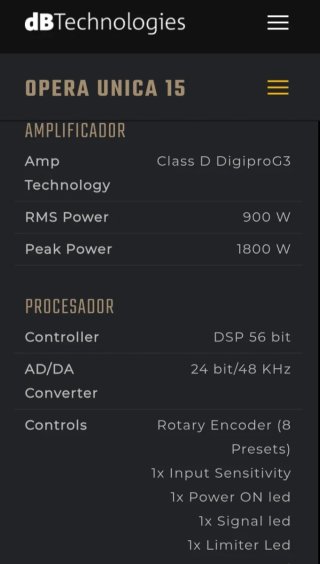 Sonido Profesional + X32 Compact dB Technologies