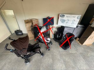 LOTE OFERTA PACK 1 ud Silla Coche + 1uSilla Paseo