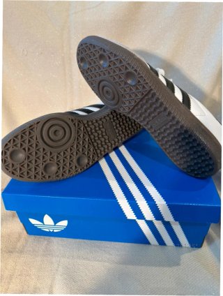 Adidas Samba OG Blancas/Grises Talla 42