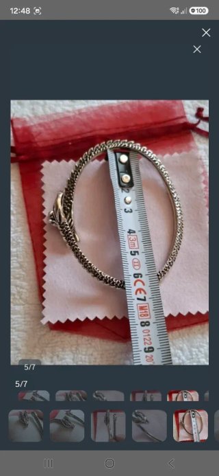 Pulsera Dragón Plata Ajustable