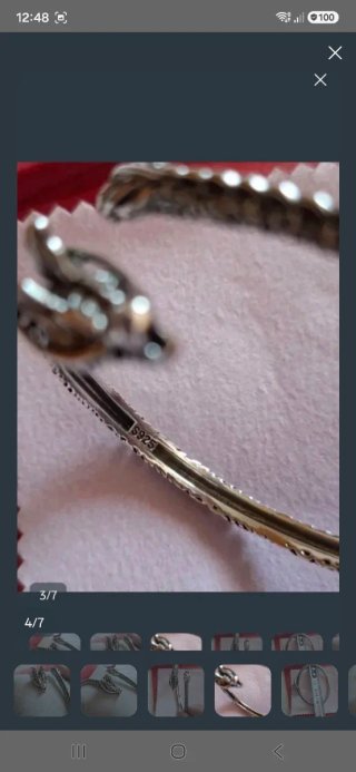Pulsera Dragón Plata Ajustable