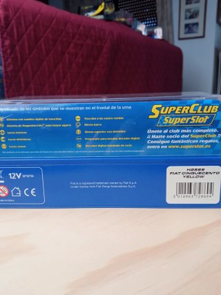Scalextric Superslot Fiat Cinquecento 1:32
