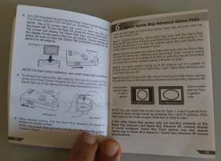 Manuale Istruzioni Originale Game Boy Advance SP