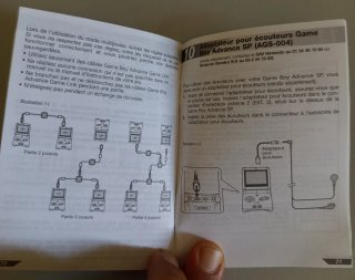 Manuale Istruzioni Originale Game Boy Advance SP