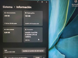Portatile Lenovo IdeaPad 520s-14ikb Argento