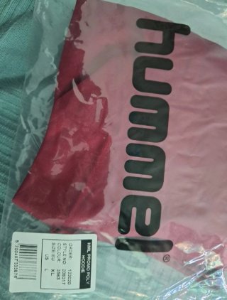 Sudadera Hummel Roja - HML Promo Poly Hoodie