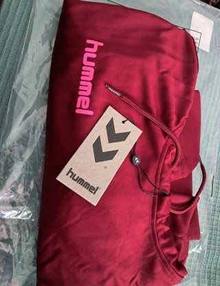 Sudadera Hummel Roja - HML Promo Poly Hoodie