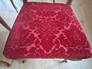 Juego de 6 sillas de comedor de madera