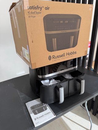 Freidora Aire Russell Hobbs Doble Cesta 9L