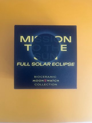Swatch Mission to the Sun Solar Eclipse M