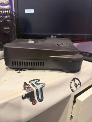 Nintendo 64 Nera con 2 Controller Blu