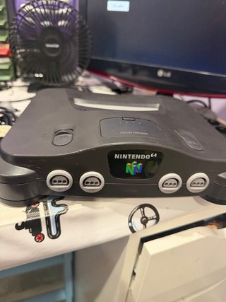 Nintendo 64 Nera con 2 Controller Blu