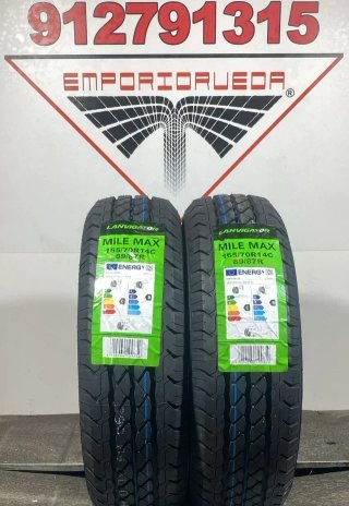 165 70 14C R LANVIGATOR RUEDA NUEVA YA MONTADA