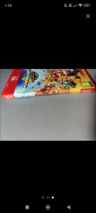 Carcasa Mario Kart World Nintendo Switch
