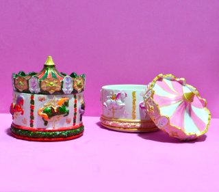 Figuras Carrusel para pintar y decorar