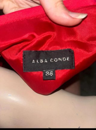 Conjunto fiesta Alba Conde rojo