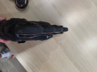 Patines en línea extensibles Oxelo negros talla 29