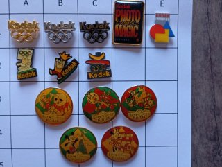 AA552 Lote de 14 pins de Kodak