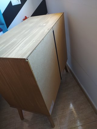Cómoda Nórdica 3 Cajones Madera