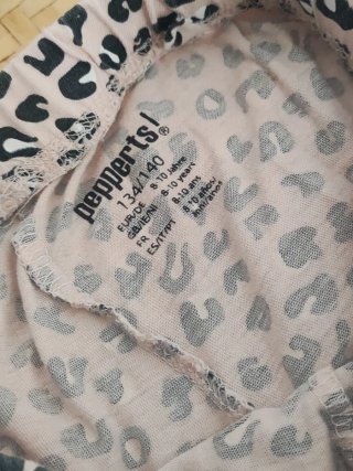 Pijama niña estampado leopardo