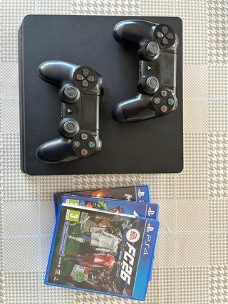 PS4 (PlayStation 4) + 2 Mandos + Juegos