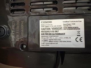 Cosori Turbo Blaze Air Fryer