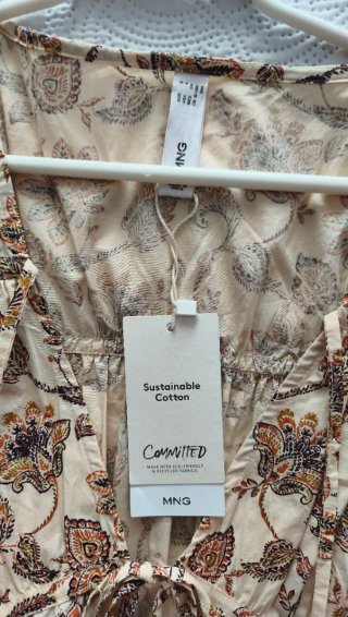 Camisa Mango Estampada