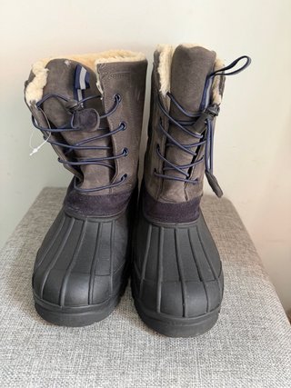 Botas de nieve grises talla 40